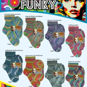 OPAL 4-fach 100g Funky Schneller Versand