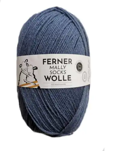 Ferner Wolle Mally Socks 6-fach Merino Uni Großhandel