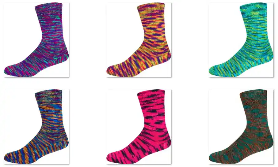 ONline Supersocke Sort. 345 Merino Extrafein Color 100g Preisreduziert