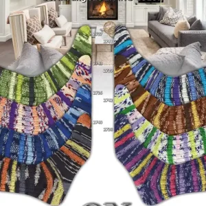 ONline Supersocke Sort. 323 Living Color 100g Kostenloser Rückversand