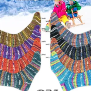 Preisknaller ONline Supersocke 6-fach 150g Sort. 368 Merino Color