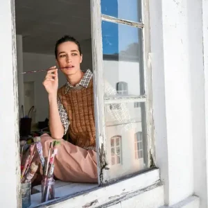 Preiswert Rippenpullunder aus Brigitte No. 2 Vintage & Brigitte Silkdream