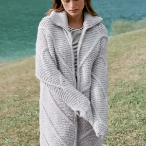 Kurzmantel aus Ecopuno Chunky Mengenrabatt