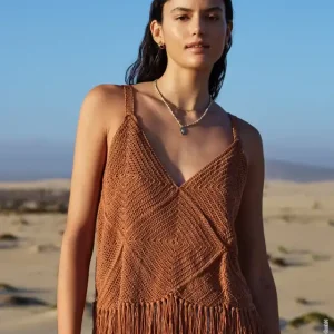 Nur Für Kurze Zeit Top Aus Rauten-Motiven aus Solo Lino