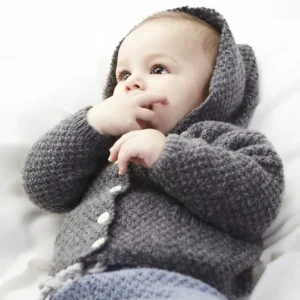 Neuheit Babyjacke aus Lamana Como