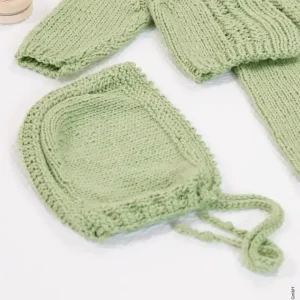 Zertifiziert Mütze Mit Musterstreifen aus Alta Moda Cotolana