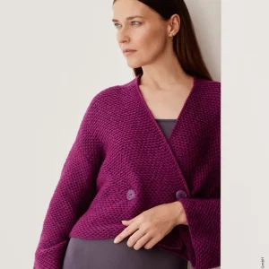 Jacke In Webmuster aus Cool Merino Meistverkauft