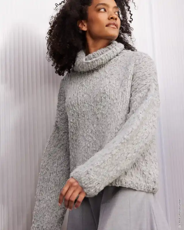 Geprüft Rollkragen-Pullover aus Caramella