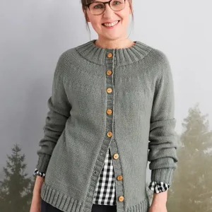 Cardigan aus Cool Wool Premium