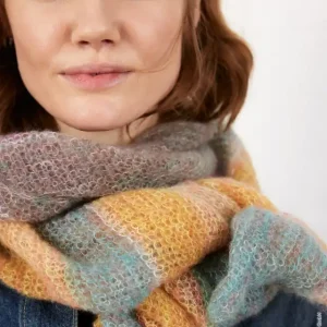 Stola aus Silkhair Print Highlight