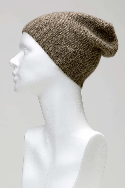 Mütze aus Cashmere Premium Top-Angebot