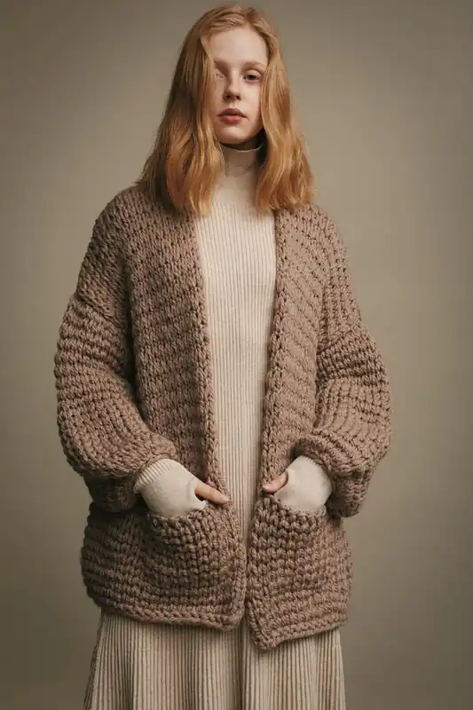 Cardigan Chilly Milly aus WOOLADDICTS Fire Jetzt Zugreifen