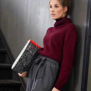 Rollkragenpullover aus Cool Wool Mélange (We Care) Super-Preis