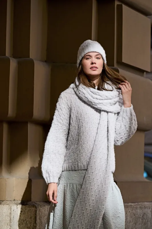 Schal aus Nebbia Schneller Versand