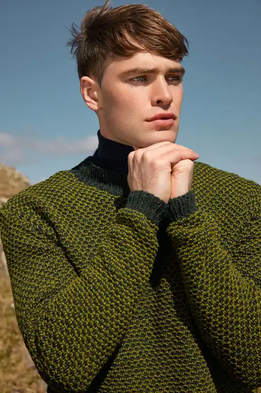 Herrenpullover Niall aus Donegal Woolen Spun Heißes Angebot