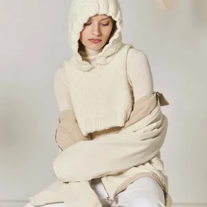 Echt Hooded Colar Winters Dream aus WOOLADDICTS Fire