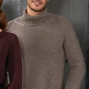 Original Herrenraglanpullover aus Cool Wool Mélange (We Care)