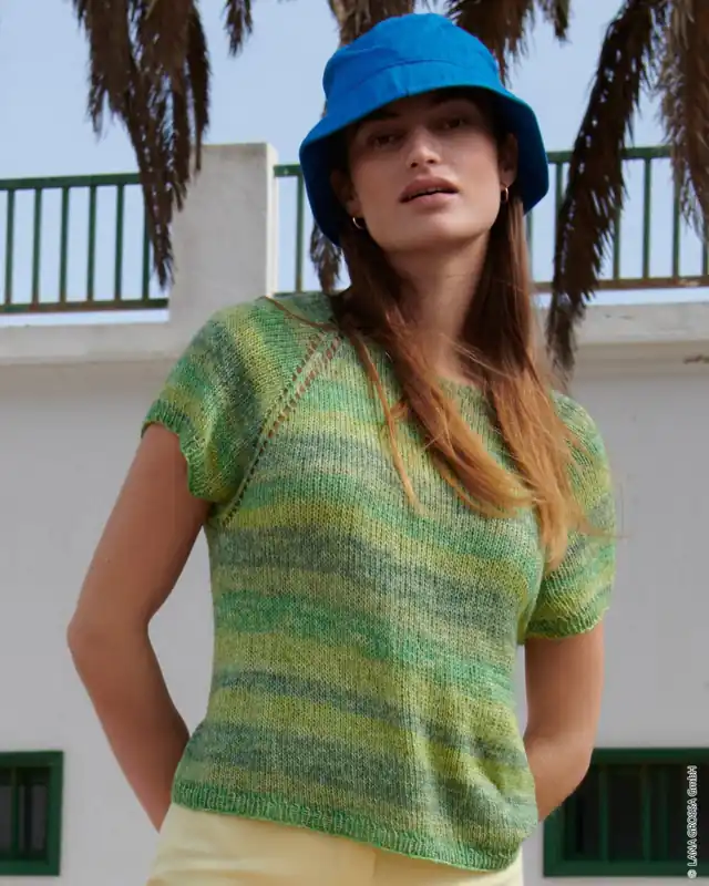 Neu Shirt aus Diversa Print