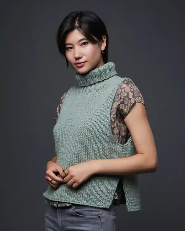 Pullunder Ingrid aus Lamana Como Grande Premium