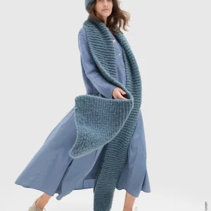 Schal Kraus Rechts aus Royal Alpaca Bestseller