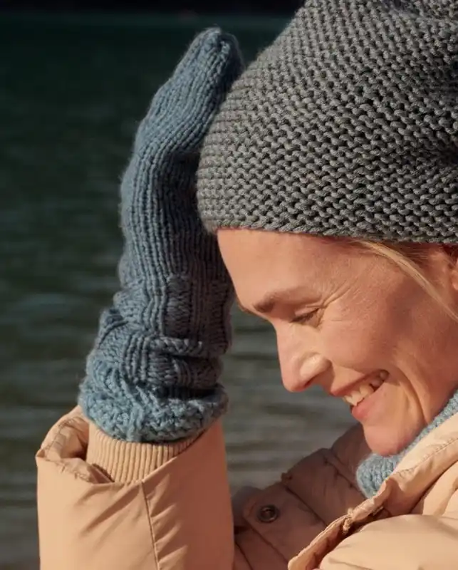 Fäustlinge aus Alta Moda Cashmere 16 Premium