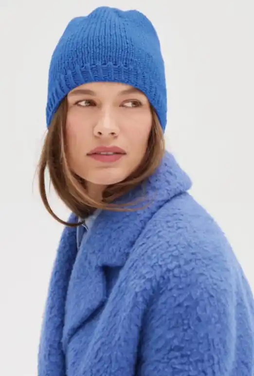 Angebot Mütze Mit Bündchen aus Cool Wool Superbig