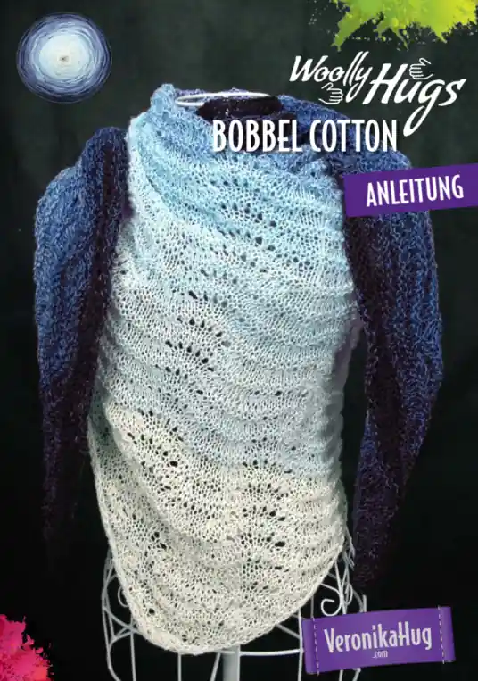 Jetzt Zugreifen Tuch Musterwellen aus Woolly Hugs Bobbel Cotton