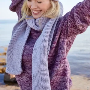 Angebot Schal Glatt Rechts aus Cool Wool Superbig