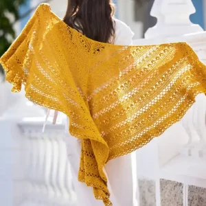 Häkel-Dreiecktuch aus LandLust Sommerseide Solange Der Vorrat Reicht