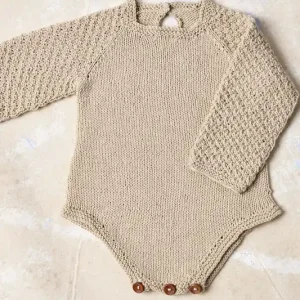 Body Bjorn aus Baby Cotton Naturally Colored Markenware