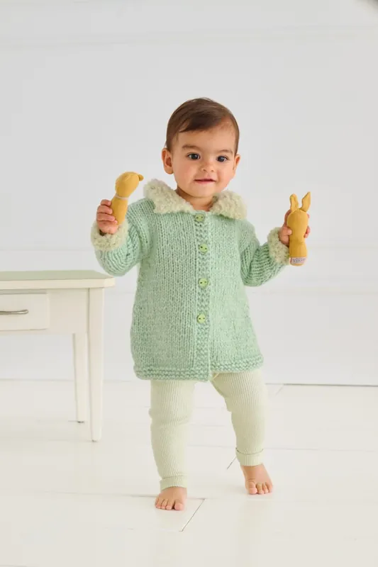 Sale Mantel aus Winter Softness & Orsetto