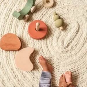 Geprüft Ovaler Teppichaus Feltro Uni