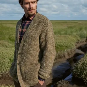 Hochwertig Jacke Mit Taschen aus Cool Merino