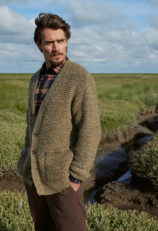 Hochwertig Jacke Mit Taschen aus Cool Merino