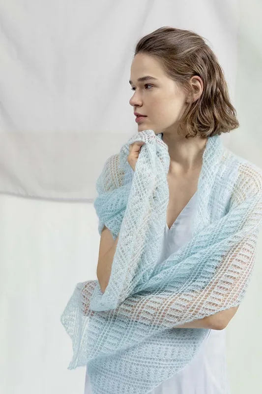 Tuch mit Ajourmuster aus Lace Ausverkauf