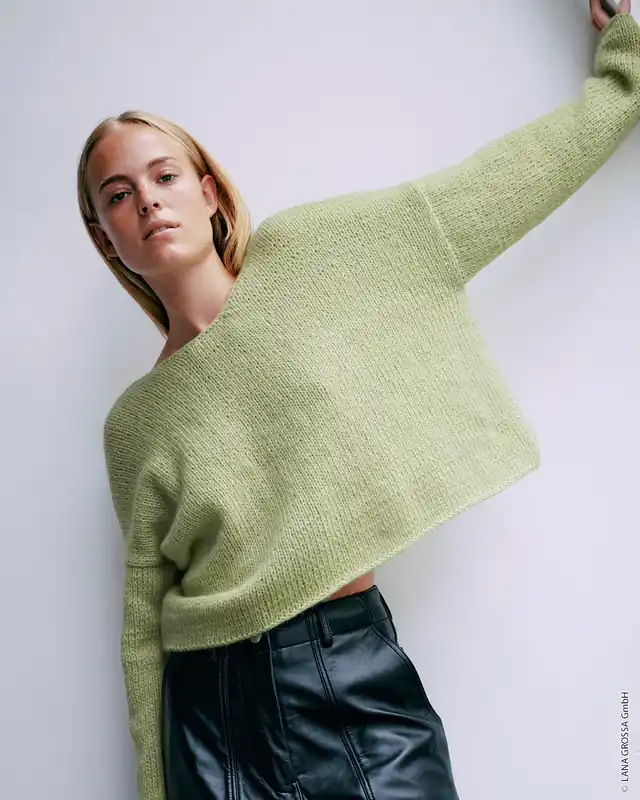 Must-Have Pullover Glatt Rechts aus Brigitte No. 2