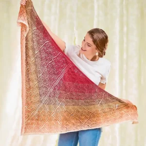 Heute Kaufen Tuch 3x3 macht 9 aus Woolly Hugs Bobbel Cotton