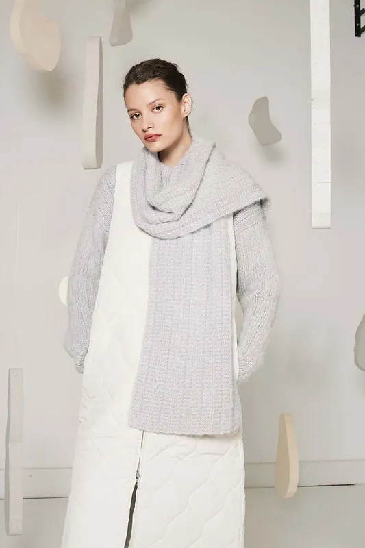 Scarf Water Droplets aus WOOLADDICTS Honor Versand Am Gleichen Tag