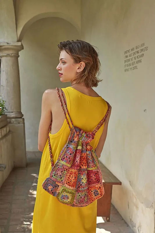 Kracherpreis Crocheted gym bag Confetti Party aus WOOLADDICTS Artsy