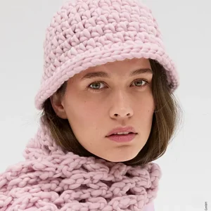 Weltweiter Versand Häkel-Hut aus Confetti