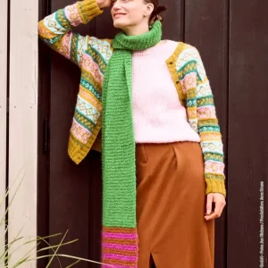 Direktkauf Schal Mit Streifen aus Brigitte No. 3