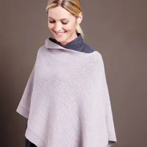 Poncho aus Lamana Como Solange Der Vorrat Reicht