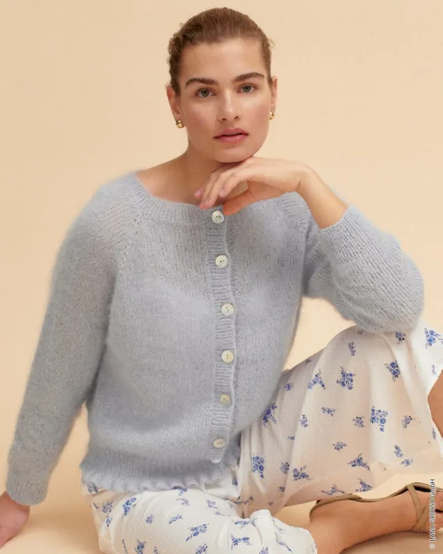 Markenprodukt Raglanjacke aus Silkhair