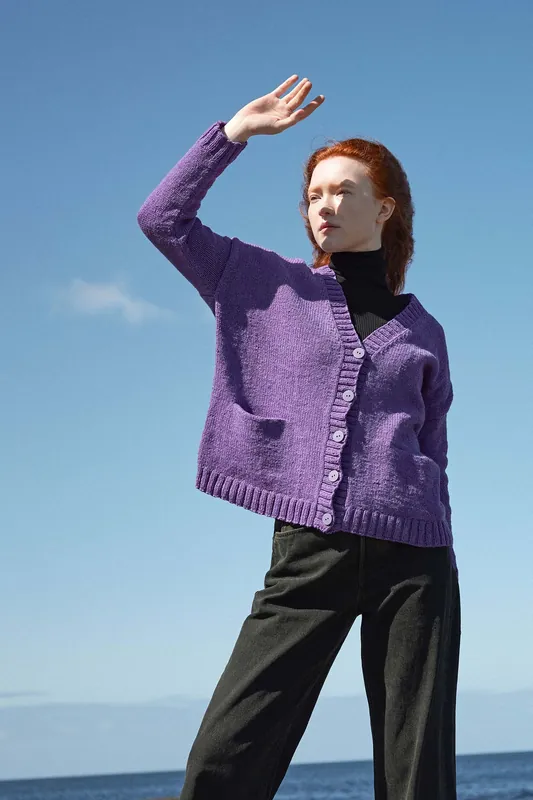 Jacke Brenna aus Donegal Woolen Spun Begrenztes Angebot