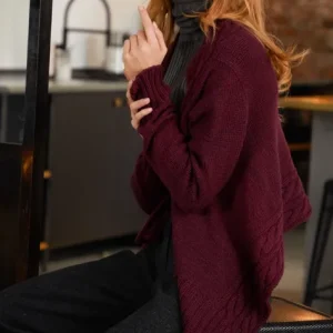 Jacke aus Cool Wool Big (Melange) Neu