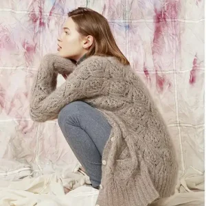 Kostenloser Rückversand Jacke aus Mohair Luxe