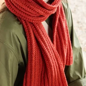 Schal Im Hebemaschenmuster aus Landlust Naturwolle Jetzt Zugreifen