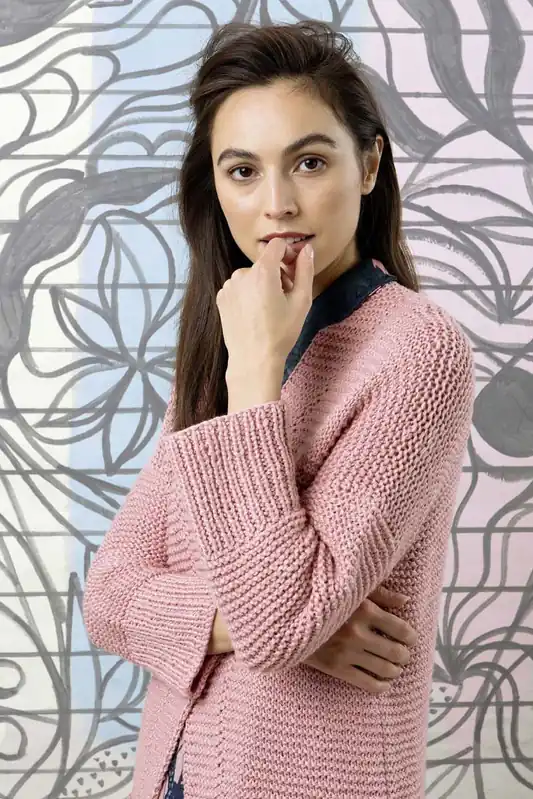 Longjacke mit Taschen aus Amira Heute Kaufen