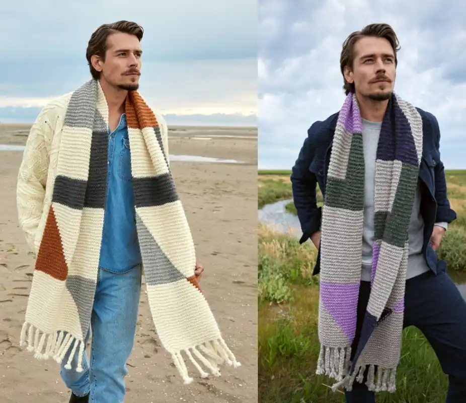 Schal aus Cool Merino Big/Setasuri Gleich Bestellen