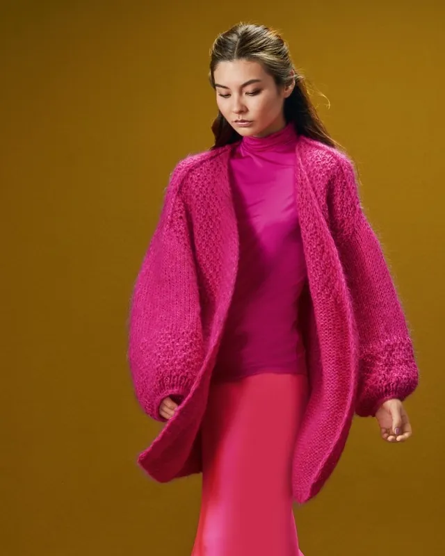 Jacke mit Ballonärmeln aus Brigitte No. 2 und 3 Markenware